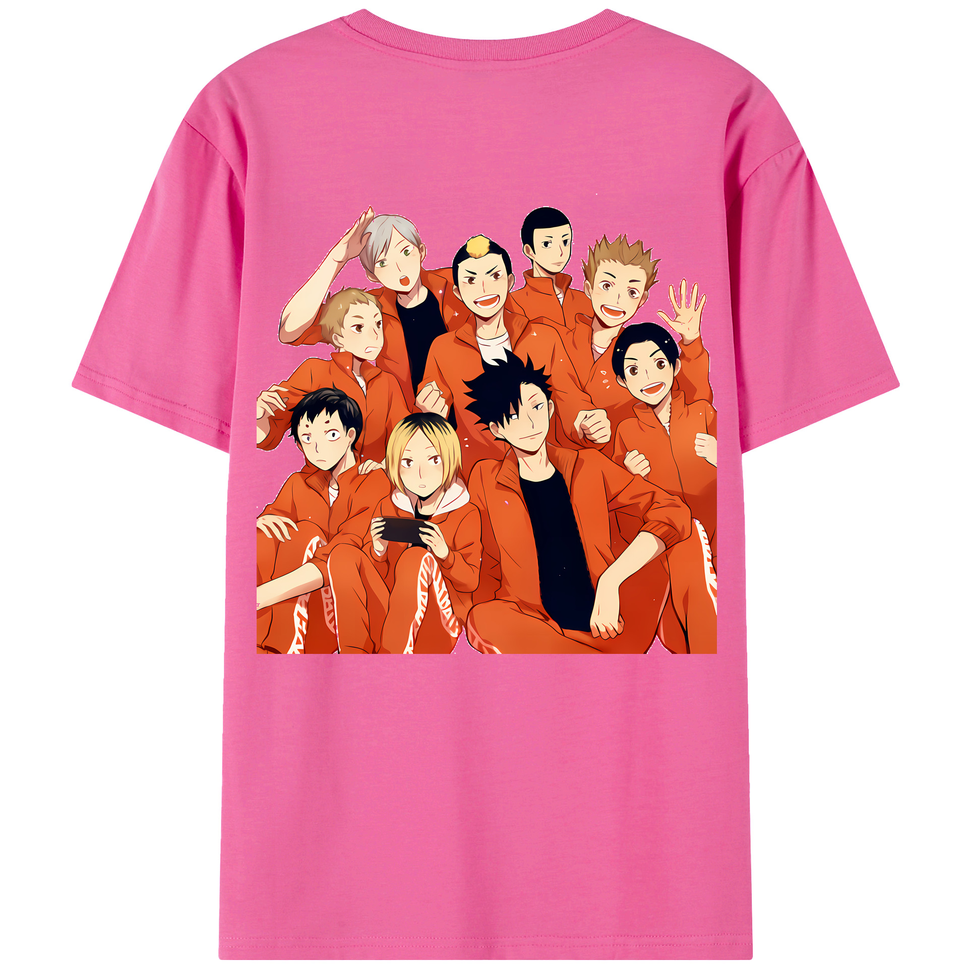 （画像用） ハイキュー!! Haikyu!! レディース半袖Tシャツ(バックプリント)